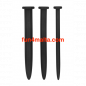 Preview: Ouch Silicone Rugged Nail Plug Set (Urethral Sounding), black